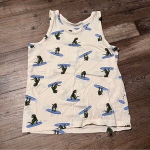 Old Navy Surfing Dinosaur Tank Top